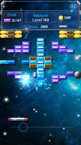 Screenshot 6: Brick Breaker : Space Outlaw