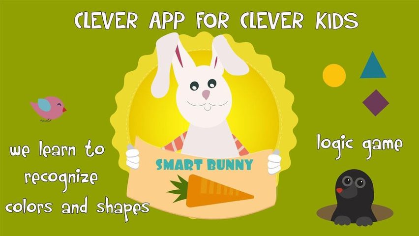 Screenshot 1: Shapes and colors for Kids