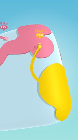 Screenshot 1: Paper.io 3D