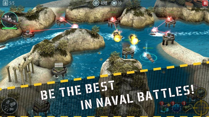 Screenshot 6: Naval Rush: Sea Defense