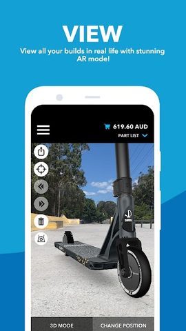 Screenshot 5: Scooter Hut 3D Custom Builder