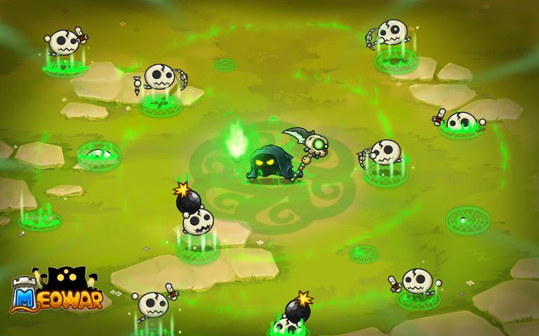 Screenshot 6: Meowar - PvP Cat Merge Defense TD