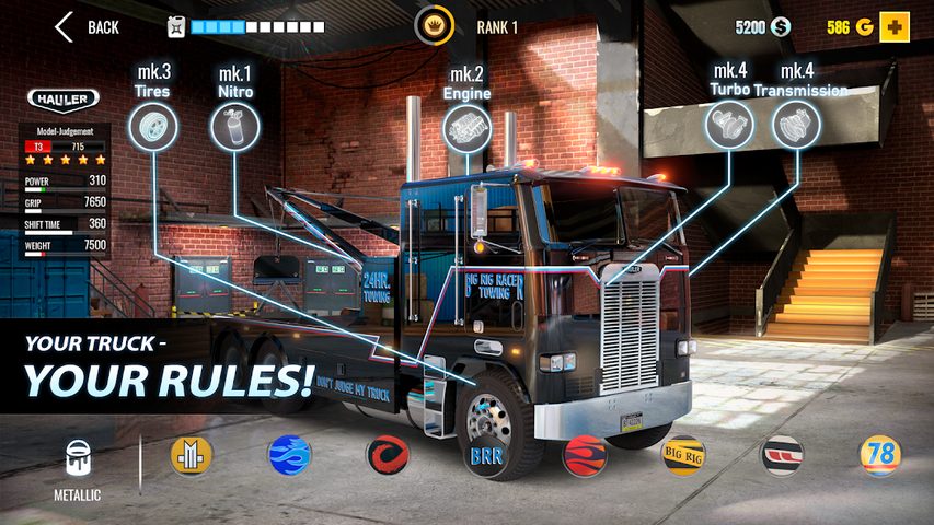 Screenshot 23: Big Rig Racing: Drag racing