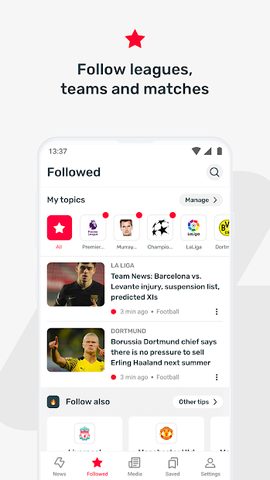 Screenshot 10: FlashSport - sports news