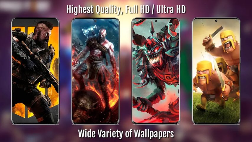Screenshot 3: Gaming Wallpapers Full HD / 4K