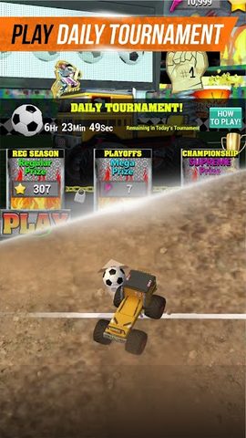 Screenshot 4: Monster Truck Soccer - Futbol Kings