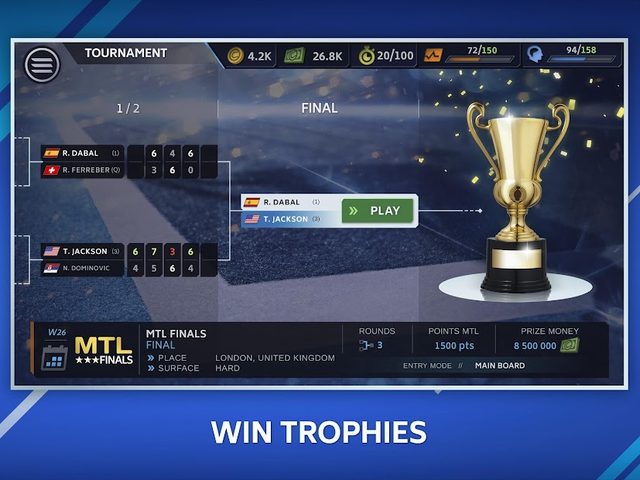 Screenshot 11: Tennis Manager Mobile