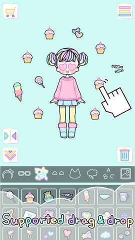 Screenshot 3: Pastel Girl : Dress Up Game