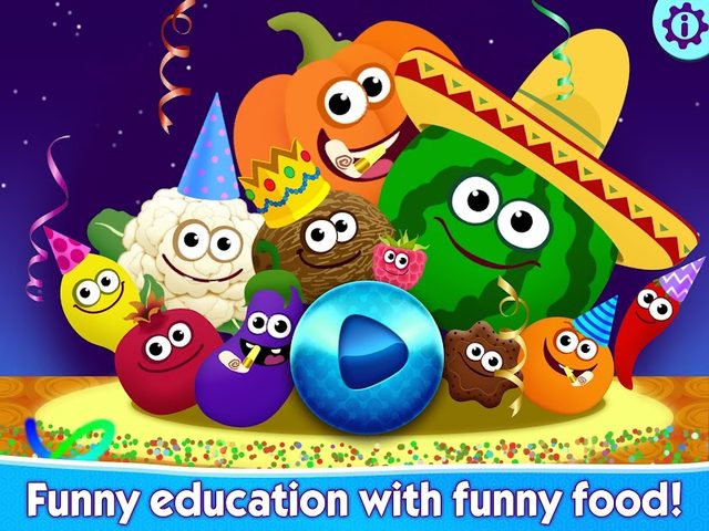 Screenshot 20: Funny Food! Educational games for kids 3 years old
