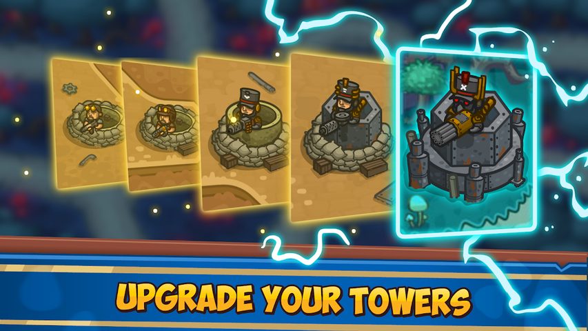 Screenshot 2: Steampunk Defense: Tower Defen