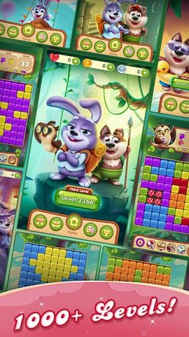 Screenshot 2: Puppy Blast™️ - pets puzzle ad