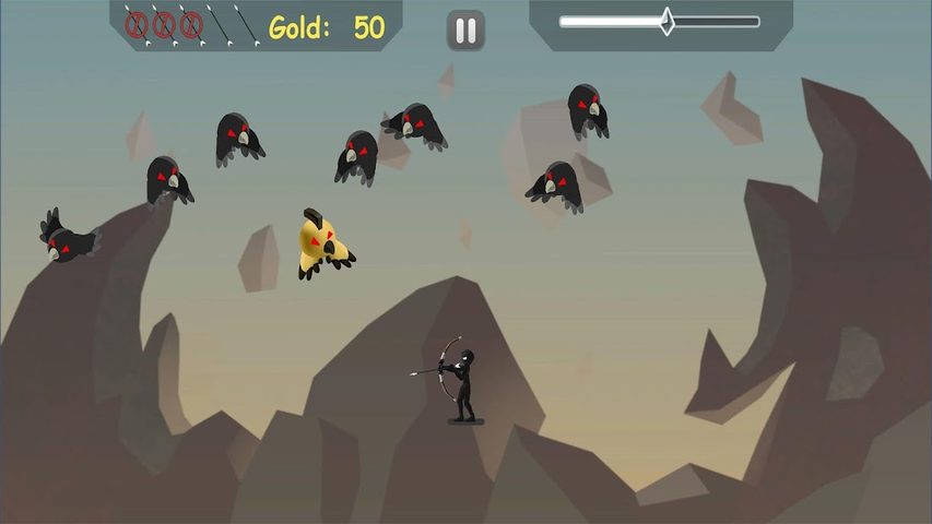 Screenshot 3: Stickman Bow: Element Archer