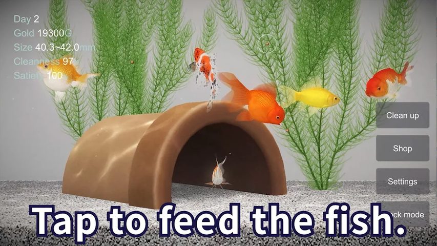 Screenshot 8: Goldfish 3D Relaxing Aquarium