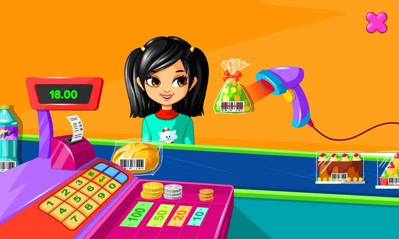 Screenshot 1: Supermarket Game