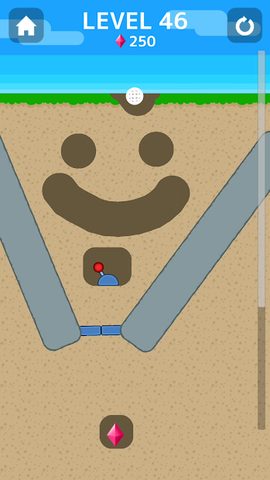 Screenshot 2: Dig it your way! - Ballz Cave