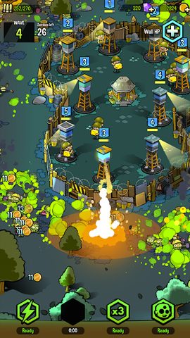 Screenshot 2: Zombie Towers