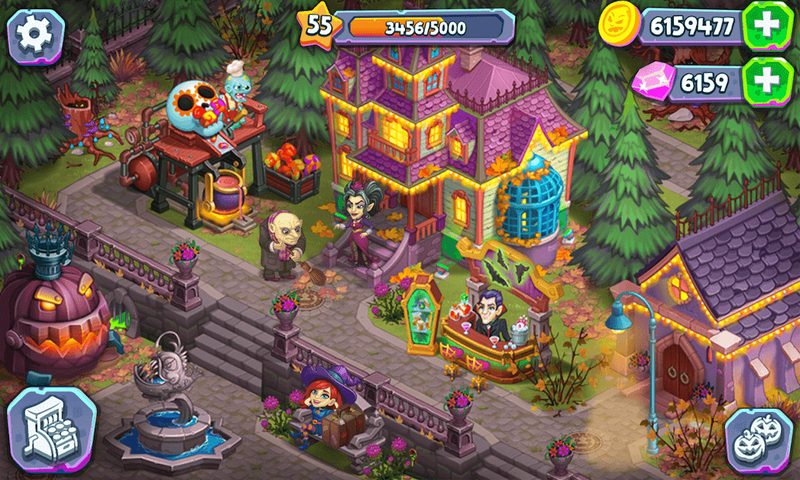 Screenshot 2: Halloween Farm: Monster Family
