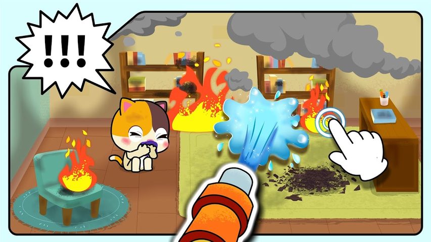 Screenshot 7: Baby Panda's Fire Safety