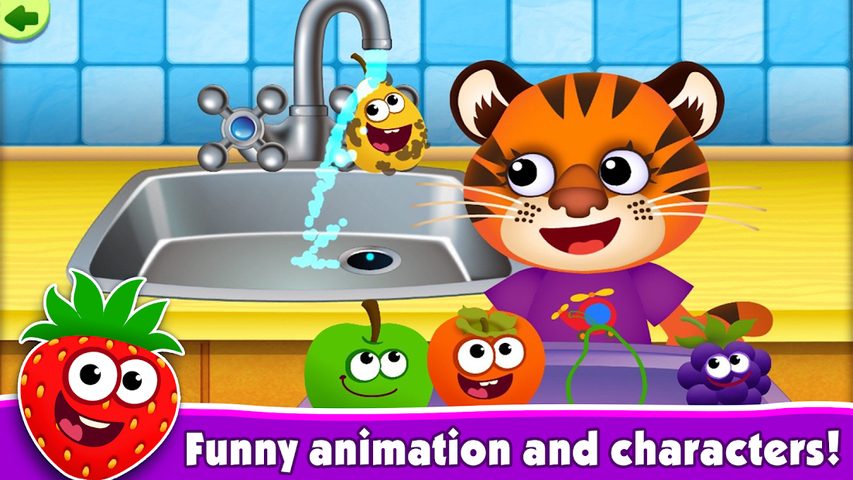 Screenshot 10: FunnyFood Kindergarten learning games for toddlers