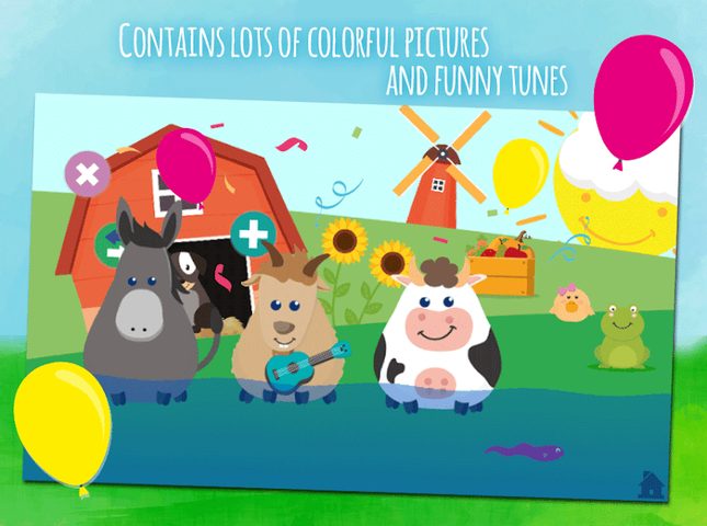Screenshot 5: Animals & fruits -  game for toddlers from 1 year