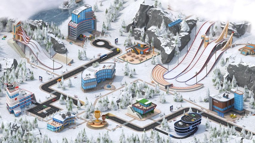 Screenshot 1: Ski Jump Mania 3