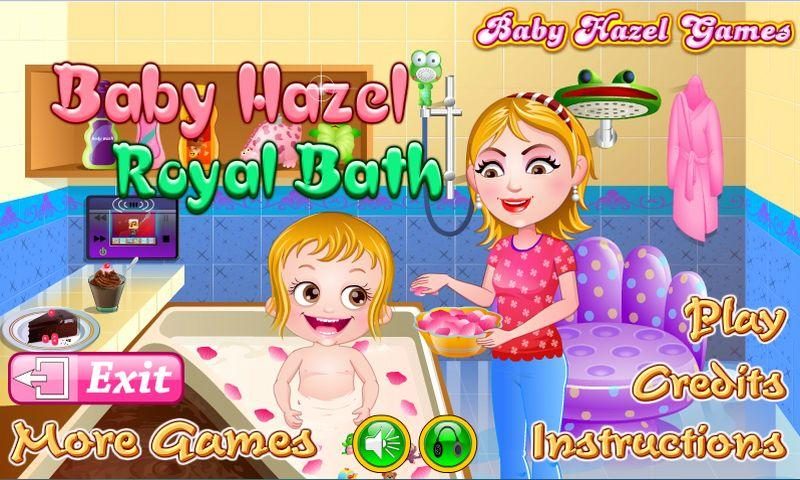 Screenshot 1: Baby Hazel Royal Bath