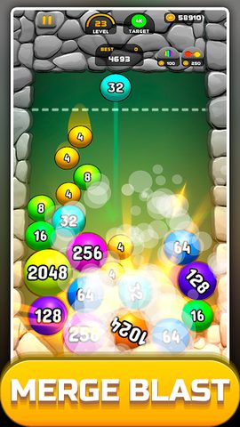 Screenshot 2: 2048 3D Puzzle