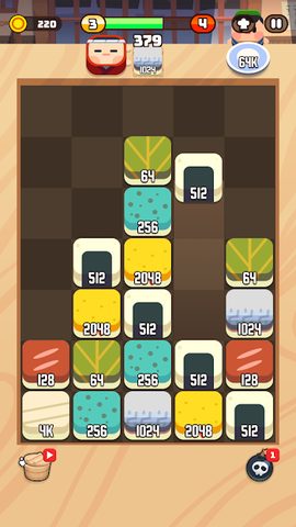 Screenshot 10: Sushi Drop : 2048 Merge Puzzle