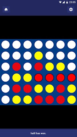 Screenshot 1: Connect Four Together