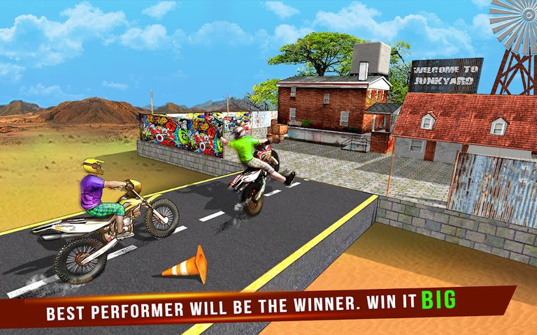 Screenshot 5: Mega Ramp Bike Stunts : Impossible Bike Game 2021