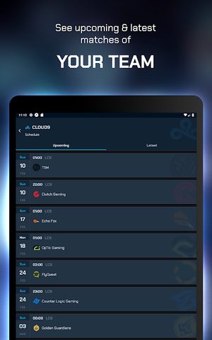 Screenshot 22: ParaScore - LoL Schedule, Scores, Standings, Stats