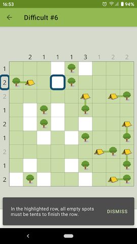 Screenshot 12: Trees and Tents Puzzle