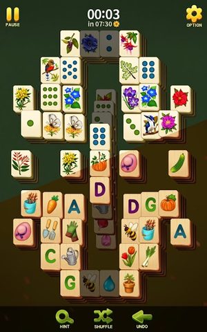 Screenshot 2: Mahjong Blossom Solitaire
