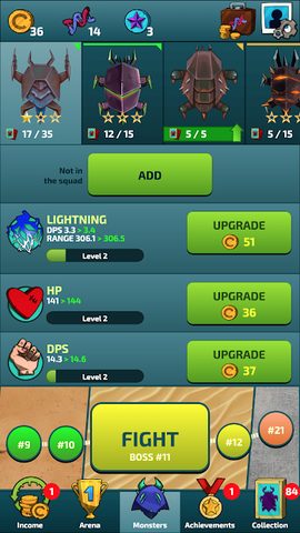Screenshot 2: Raid Monster Hero