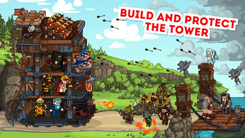Screenshot 1: Towerlands: Tower Defense TD