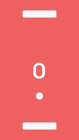 Screenshot 1: 1D Pong