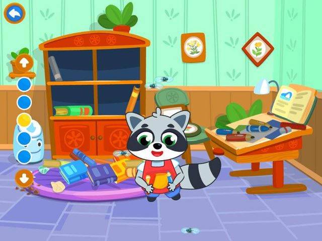 Screenshot 3: Cleaning house