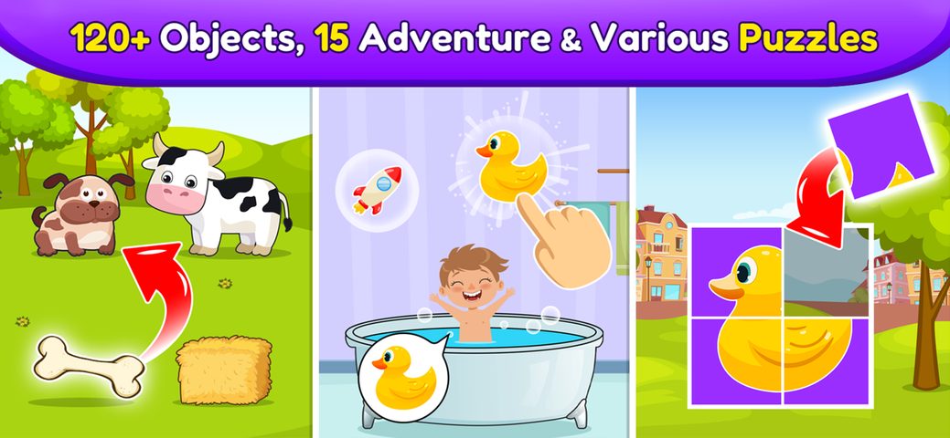 Screenshot 2: Toddler Learning Games 2+ Kids 4+