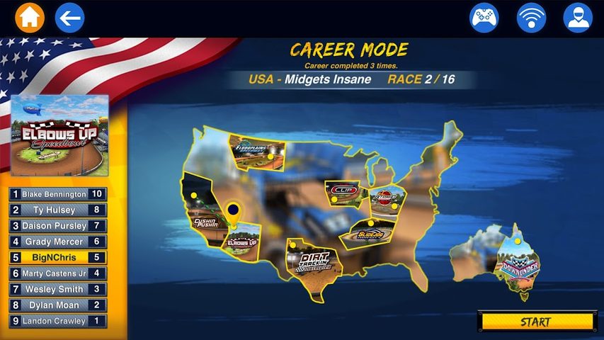 Screenshot 4: Dirt Trackin Sprint Cars