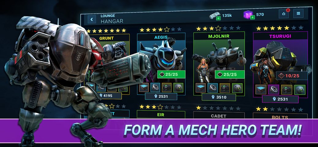 Screenshot 7: Mech Tactics: Fusion Guards