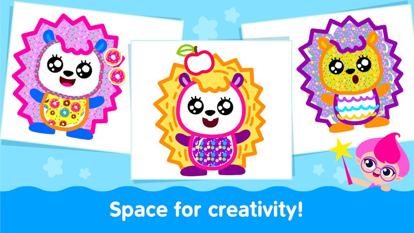 Screenshot 8: Bini Toddler Drawing Apps! Coloring Games for Kids