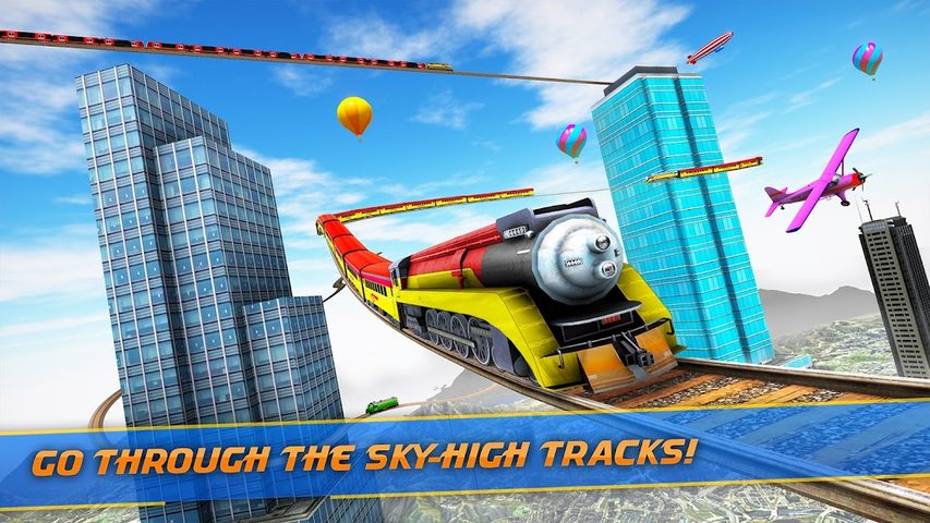Screenshot 13: Mega Ramp Train Stunt Game