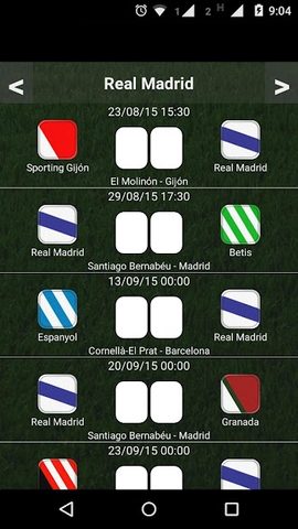 Screenshot 4: Table Spanish League 21/22