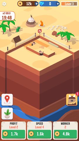 Screenshot 1: Idle Digging
