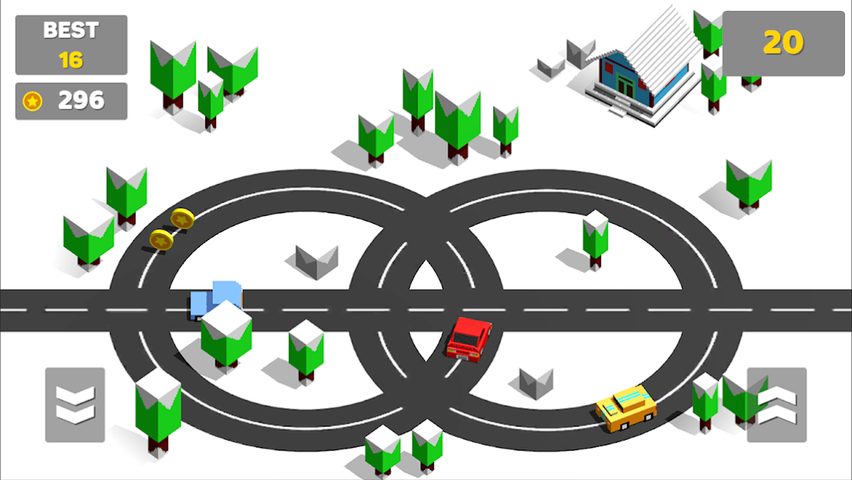 Screenshot 15: Circle Crash - Blocky Race