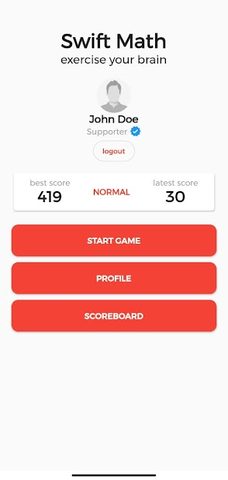 Screenshot 1: Swift Math Game - Fun & Math