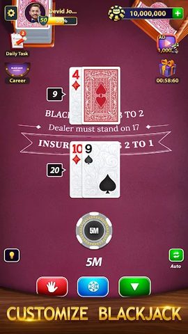 Screenshot 21: BlackJack by Murka: 21 Classic