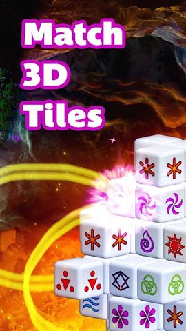 Screenshot 2: Taptiles - 3D Mahjong Puzzle