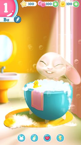 Screenshot 2: Bu Bunny - Cute pet care game