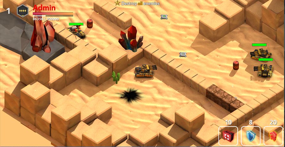 Screenshot 18: Block Tank Wars 3 Tank Shooter